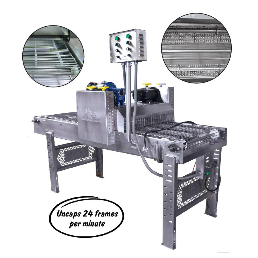 Commercial Motorized Chain Uncapper,HH225, Mann Lake Ltd. Commercial Motorized Chain Uncapper,HH225, Mann Lake Ltd.