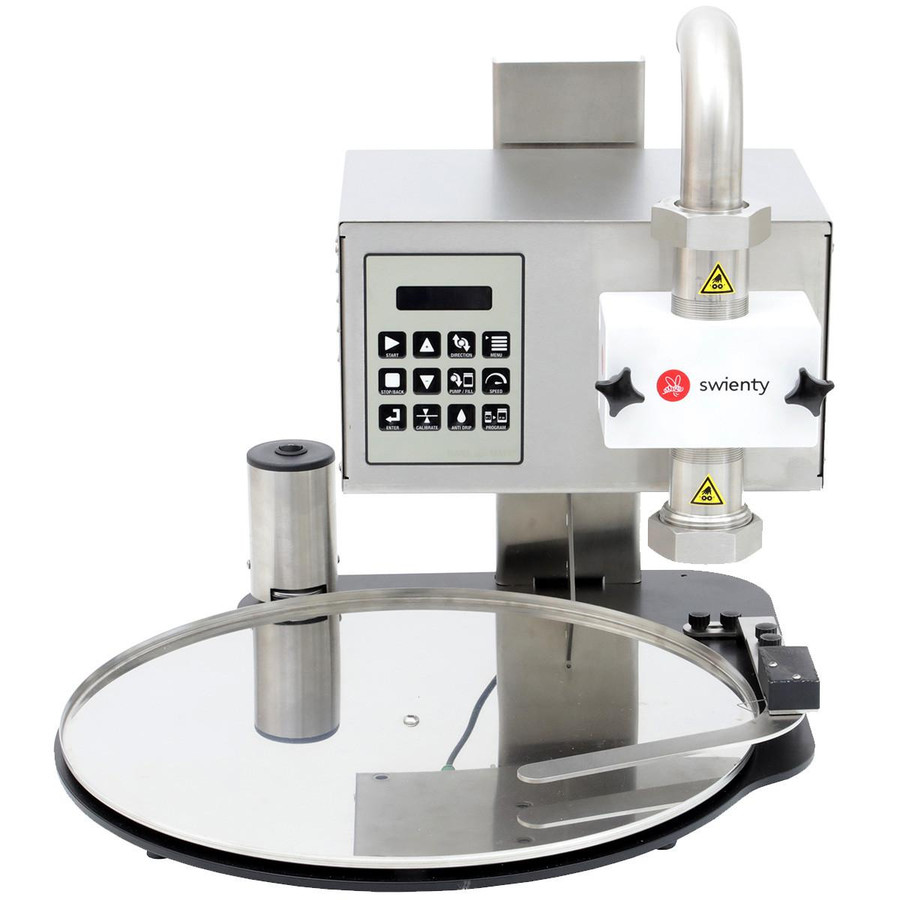 Swienty Tabletop Filling Machine with Turntable, HH051, Mann Lake Ltd.