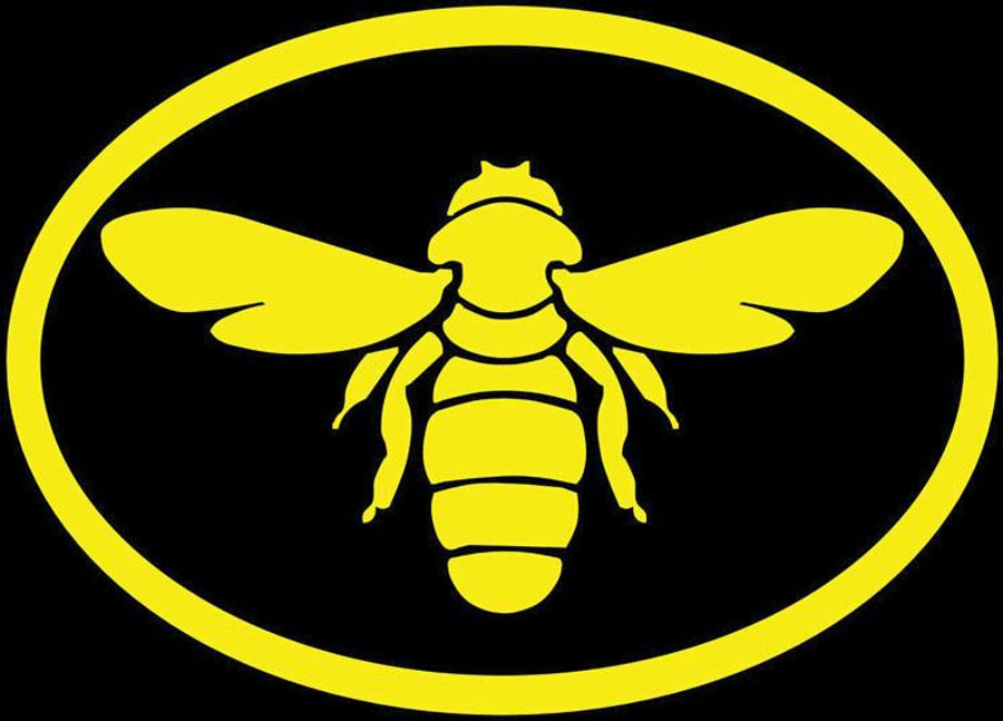 Bee Euro Decorative Decal Bee Euro Decorative Decal