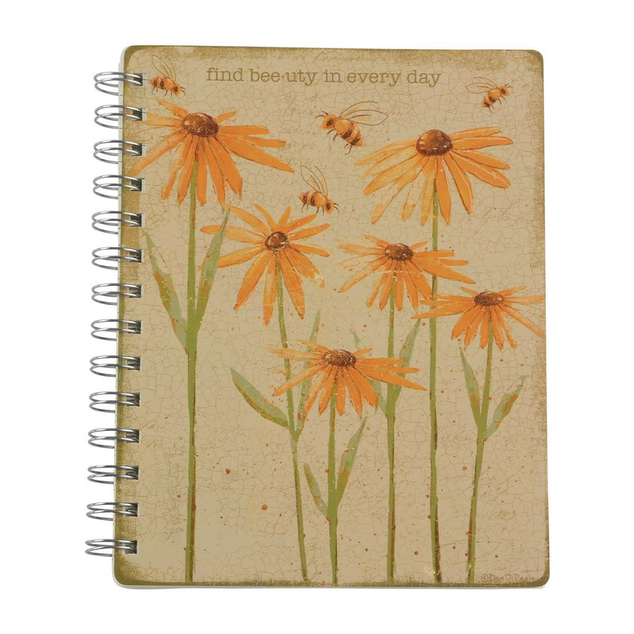Find Beeuty In Every Day Spiral Notebook