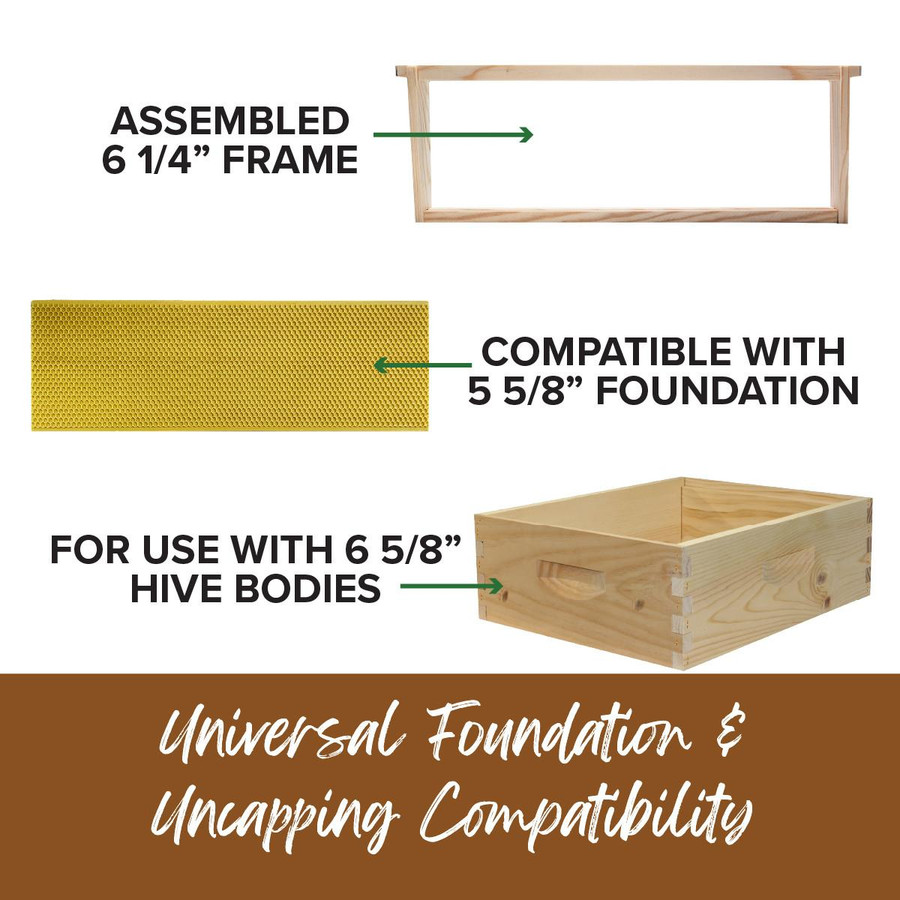 Color Collection 10-Frame Super Kits,Z658, Mann Lake LTD.