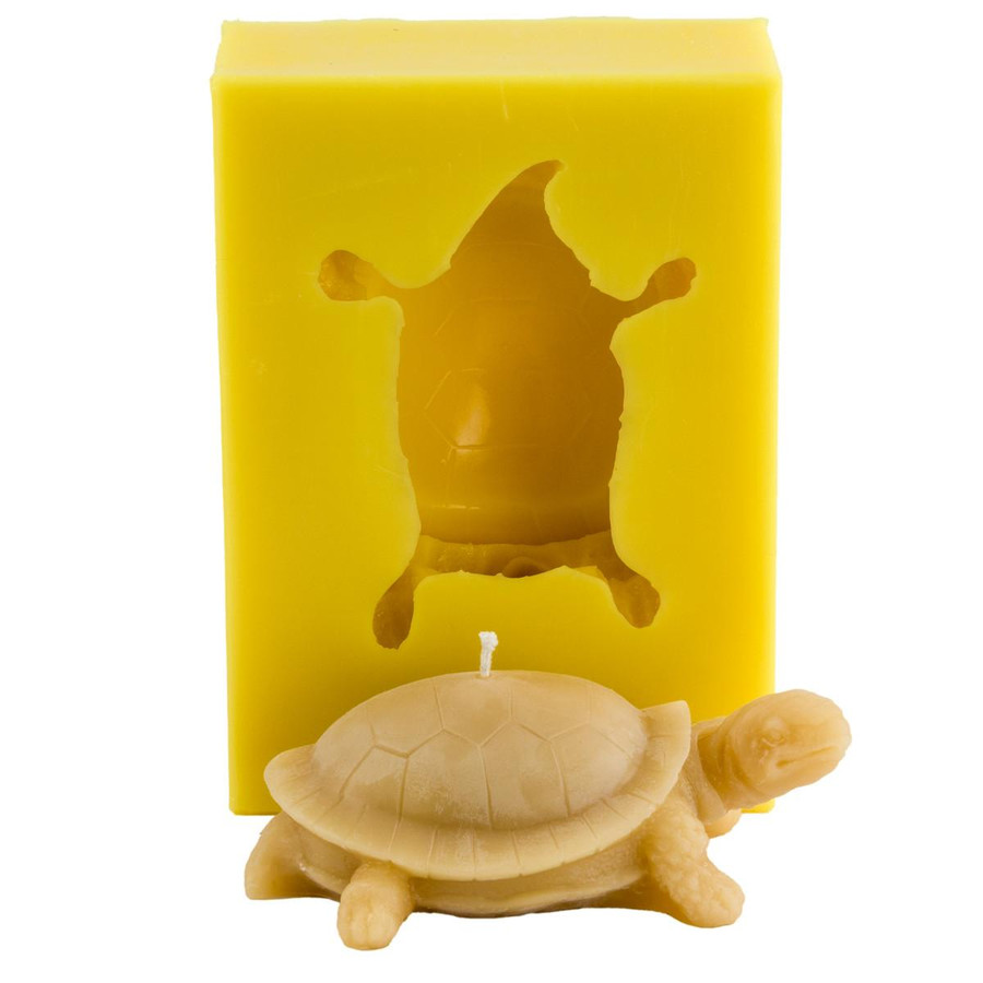 Turtle Beeswax Candle Mold