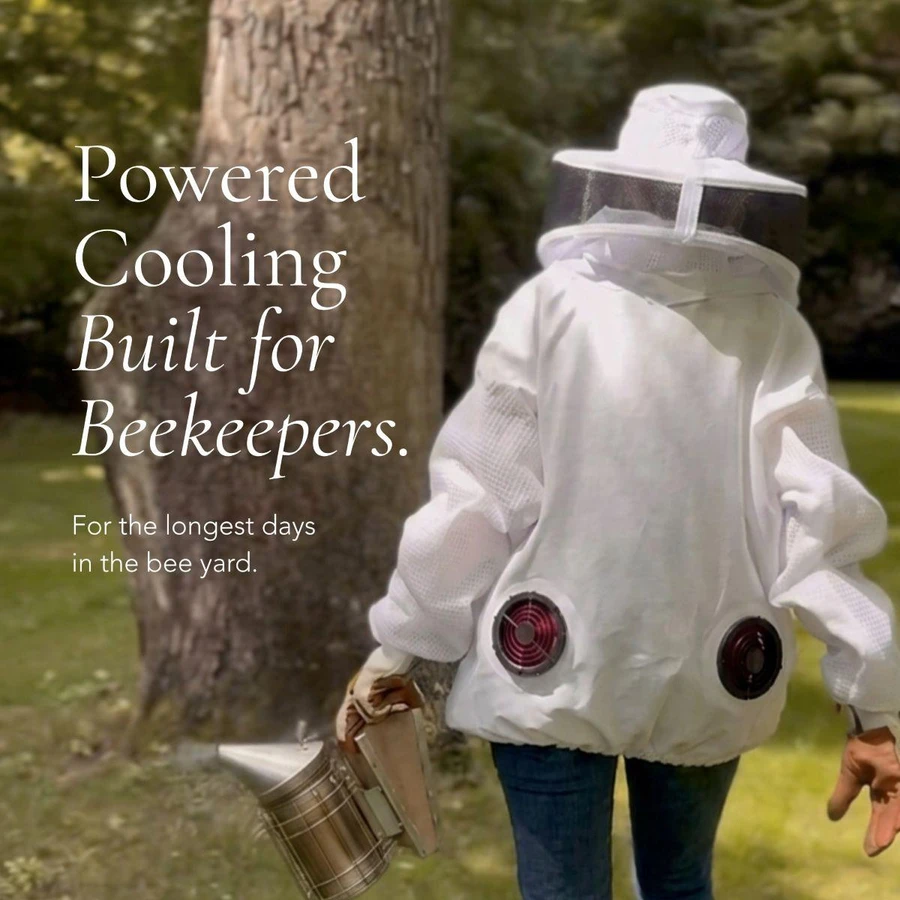 Fan-Cooled Beekeeping Jacket, Z687, Mann Lake Ltd.