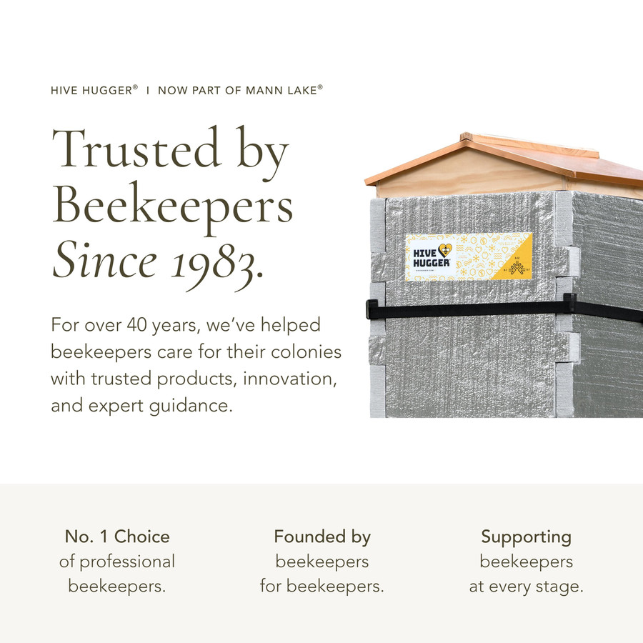 Hive Hugger® 10 Frame Double Deep Set: Crown + Wrap,Z624, Mann Lake Ltd.