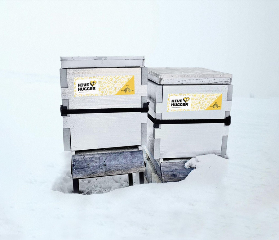 Hive Hugger® 10 Frame Triple Medium Set: Crown + Wrap High Density,HD772, Mann Lake Ltd.