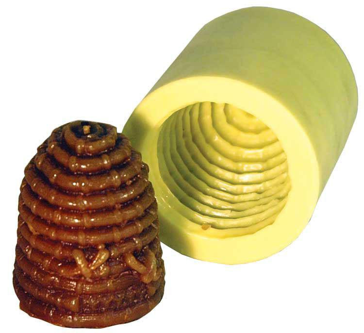 Bee Hive Skep Candle Mold,PM275, Mann Lake Ltd.