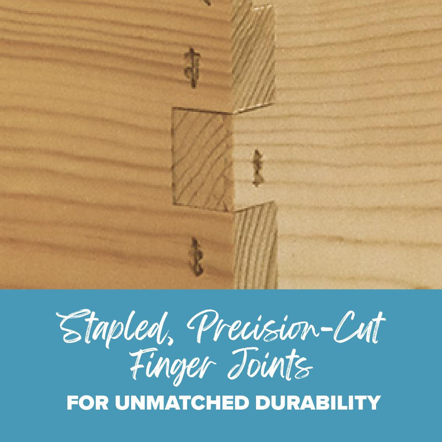 Assembled 9 5/8" Deep Hive Kit with Plastic Coated Foundation and Assembled Frames,Z194, Mann Lake Ltd.