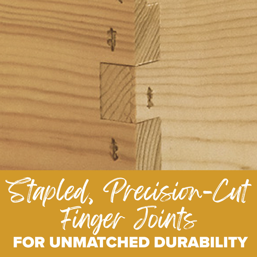 Assembled 6 5/8" Super Kit with Assembled Frames and Waxed Plastic Foundation,Z196, Mann Lake Ltd.