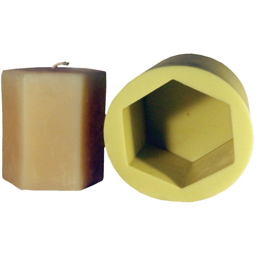 Hexagon Candle Mold,Z601, Mann Lake Ltd.