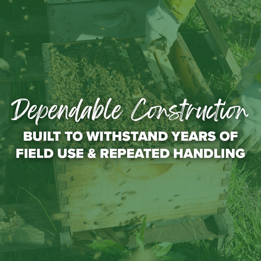 Bulk Unassembled 9 5/8" Commercial Grade Deep Hive Box, 36+ Boxes,Z816, Mann Lake Ltd.