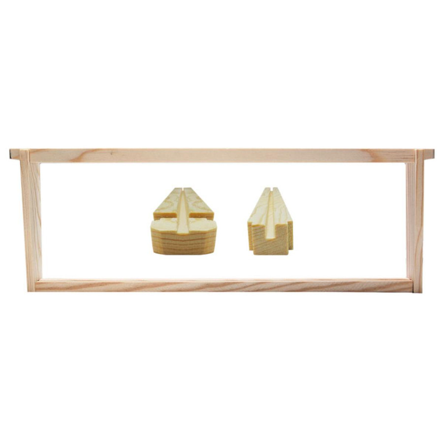 6 1/4" Medium Unassembled Frames - Groove Top and Groove Bottom without Holes in Endbars - 100 Pack,FR812, Mann Lake Ltd.