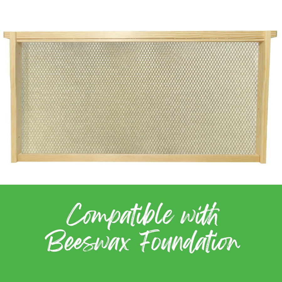 9 1/8" Deep Unassembled Frames - Wedge Top and Split Bottom with Pre-drilled Holes in Endbars - 100 Pack,FR922, Mann Lake Ltd.