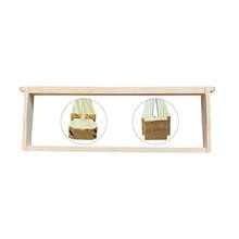 6 1/4" Medium Unassembled Frames Wedge Top and Split Bottom with Pre-drilled Holes in Endbars, 100 Pack,FR933, Mann Lake Ltd.