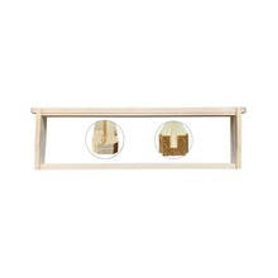 5 3/8" Shallow Unassembled Frames - Groove Top and Groove Bottom with Pre-drilled Holes in Endbars - 100 Pack (10+ Packs),FR838, Mann Lake Ltd. 5 3/8" Shallow Unassembled Frames - Groove Top and Groove Bottom with Pre-drilled Holes in Endbars - 100 Pack (10+ Packs),FR838, Mann Lake Ltd.