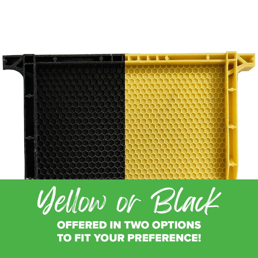 9 1/8" Waxed Standard Plastic Frame - Case of 30,Z268, Mann Lake Ltd.