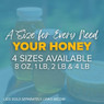 Traditional Queenline Glass Jars,Z108, Mann Lake Ltd.