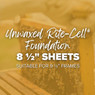 8 1/2" Natural Unwaxed Rite-Cell® Foundation, Natural,Z653, Mann Lake Ltd.