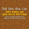 Ultra Bee Pollen Substitute Dry Feed 1500 lb,FD212, Mann Lake Ltd.