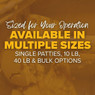 FD315, Ultra Bee Plus Patties with Natural Pollen, 40 lb, Mann Lake
