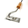 Heated Scraper, 4" x 2.6", 120V