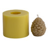Round Pine Cone Candle Mold