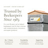 Hive Hugger® 10 Frame Triple Medium Set: Crown + Wrap High Density,HD772, Mann Lake Ltd.