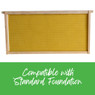 9 1/8" Deep Unassembled Frames - Groove Top and Groove Bottom with Pre-drilled Holes in Endbars - 100 Pack,FR822, Mann Lake Ltd.
