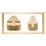 9 1/8" Deep Unassembled Frames - Groove Top and Groove Bottom with Pre-drilled Holes in Endbars - 100 Pack (10+ Packs),FR823, Mann Lake Ltd.