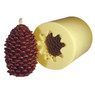 Jumbo Pine Cone Beeswax Candle Mold,PM182, Mann Lake Ltd.