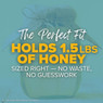 Pint (680.38 g) Mason Jars - 12 pack,CN123, Mann Lake Ltd.