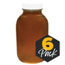 Round Glass Jars 5 lb (2.27 kg) - 6 pack,CN146, Mann Lake Ltd.