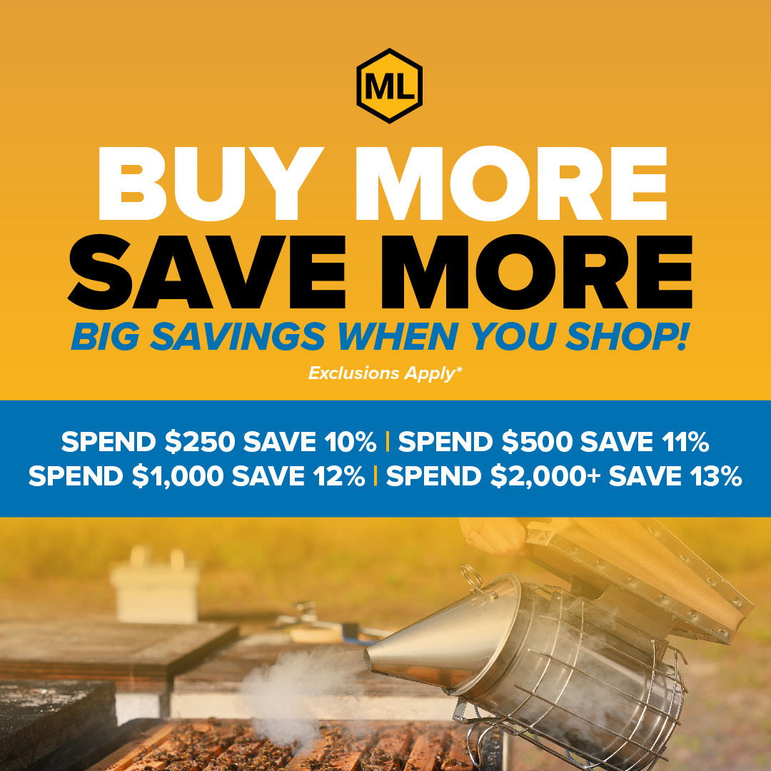 buy more, save more - big savings when you shop! Spend $250 save 10%, Spend $500 save 11%, Spend $1,000 save 12%, Spend $2,000+ save 13%