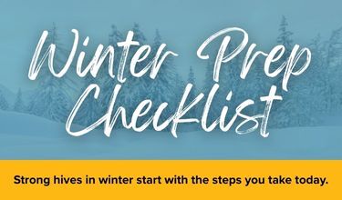 Our premium winterizing products can protect your colony from pests such as mice and enhance the survival rate of the colony throughout the winter season.