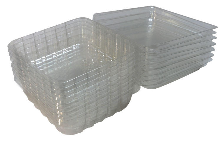 Clear Plastic Clamshell Boxes 4 1/2