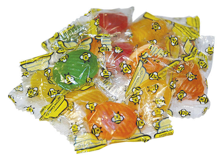 Honey Candy, Assorted Fruit Flavors, 1 lb. - Dogwood Ridge Bees