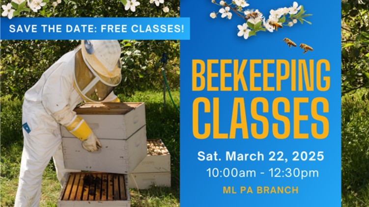 Beekeeping Classes March 22 2025 In Wilkes Barre PA Mann Lake Bee Pa Class 3.22.2025
