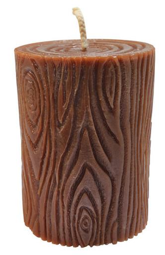 Lone Tree Pillar Beeswax Candle Mold by Mann Lake