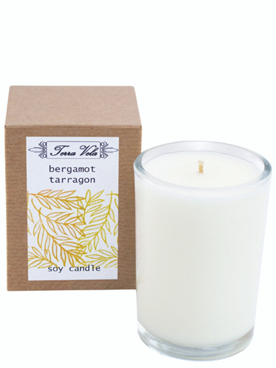 Bergamot Tarragon Soy Candle - Terra Vela