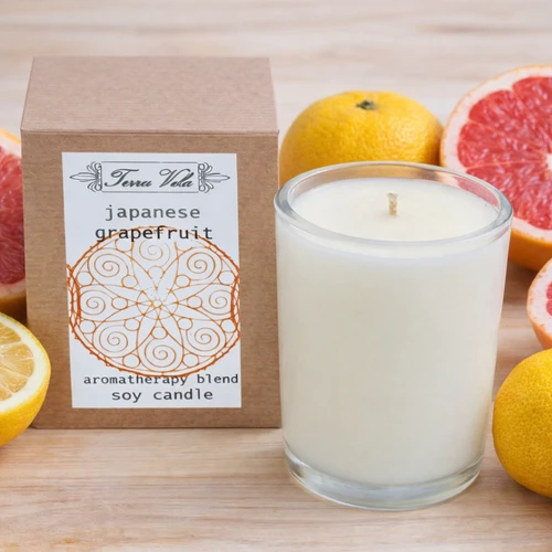 Japanese Grapefruit - Aromatherapy Soy Candle