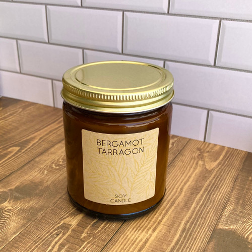 Bergamot Tarragon Soy Candle - Terra Vela