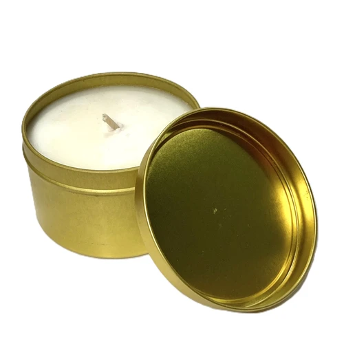 Japanese Grapefruit - Aromatherapy Gold Tin Soy Candle