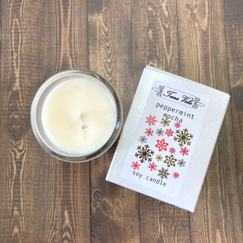 Peppermint Mocha Soy Candle