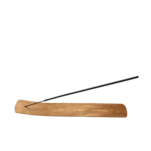 Wood Boat Incense Holder