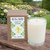 Natural soy wax candle, hand poured in small batches. An artisan soy wax candle of the highest quality.