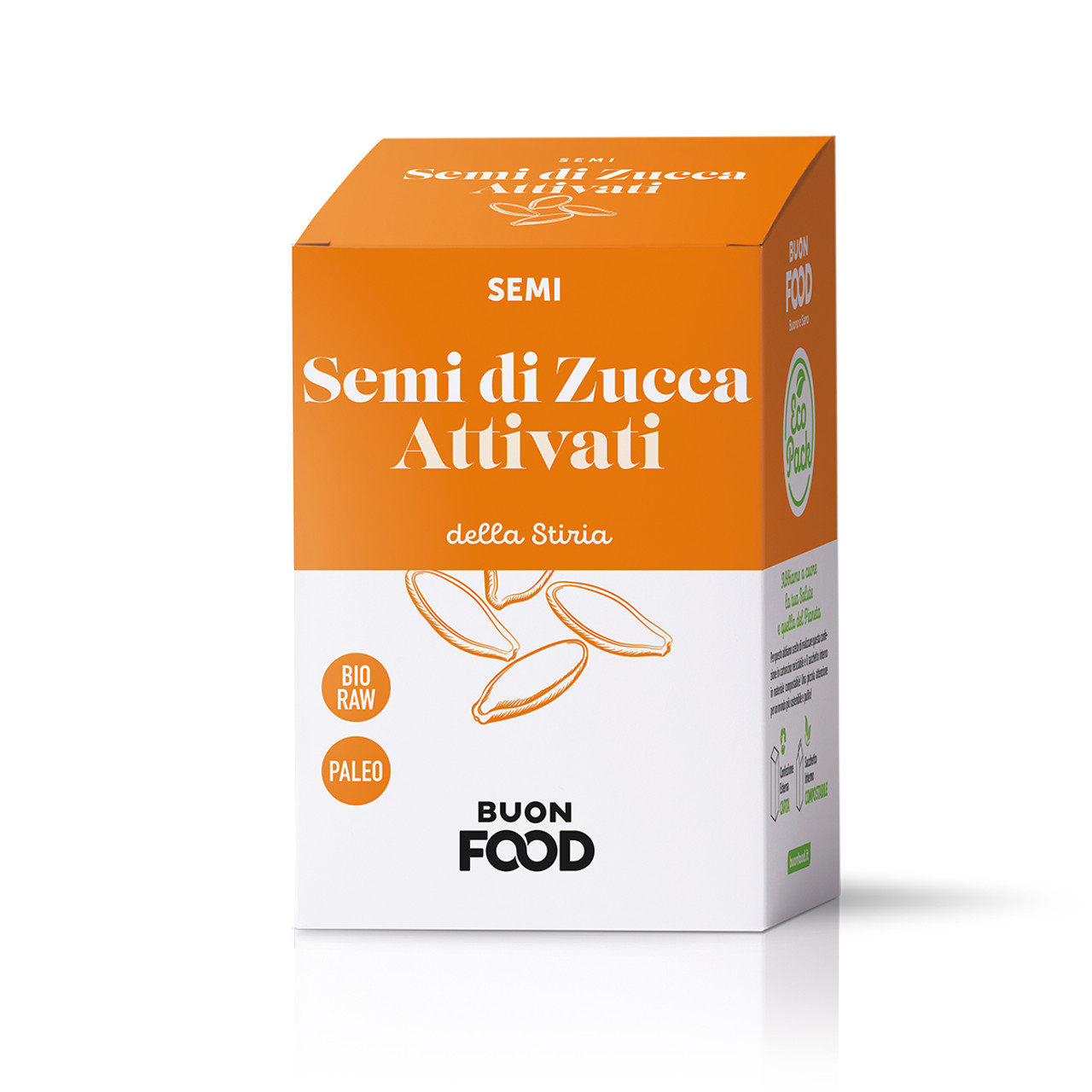 SEMI DI ZUCCA ATTIVATI BIO 450G BUON FOOD