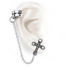 Cross Ear Cuff