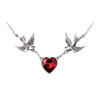 Alchemy England Swallow Heart Necklace