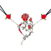 Rose Heart Necklace