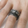 Alchemy England Demon Black & Angel White Ring Alchemy England Demon Black & Angel White Ring