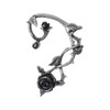 Alchemy England Black Rose Ear Wrap